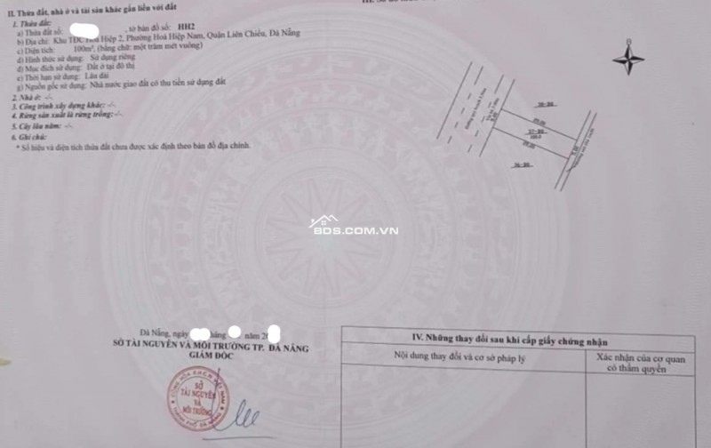 Bán đất đường Xuân Thiều 10 - Sát biển - vị trí đẹp